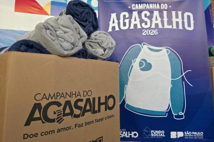 Campanha do Agasalho 2026 entra na reta final e Fundo Social de SP reforça importância das doações