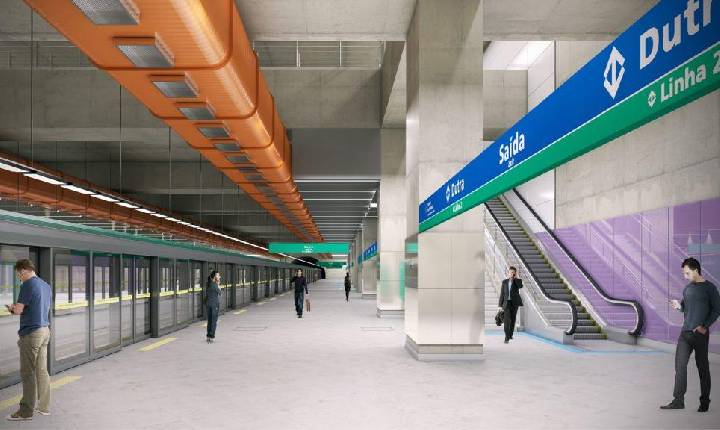 Metrô de SP inicia as obras da primeira estação da Linha 2-Verde em Guarulhos