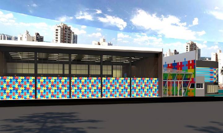 Prefeitura está construindo o Centro TEA Barueri ao lado da Câmara Municipal