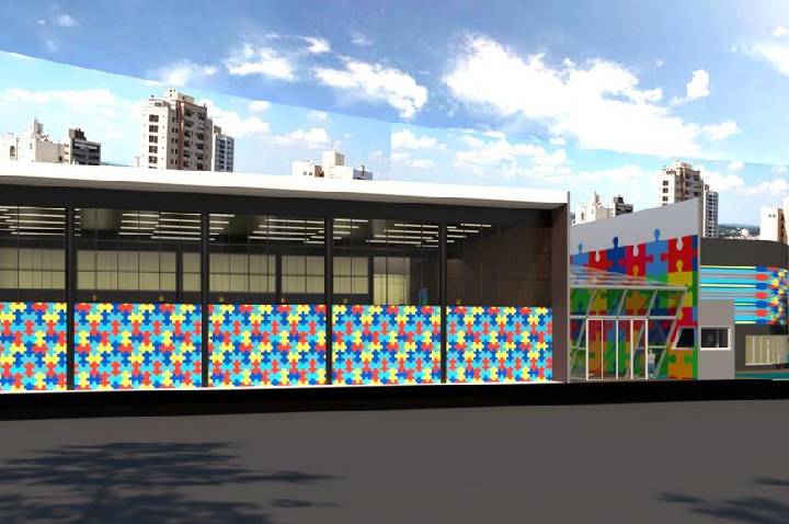 Prefeitura está construindo o Centro TEA Barueri ao lado da Câmara Municipal
