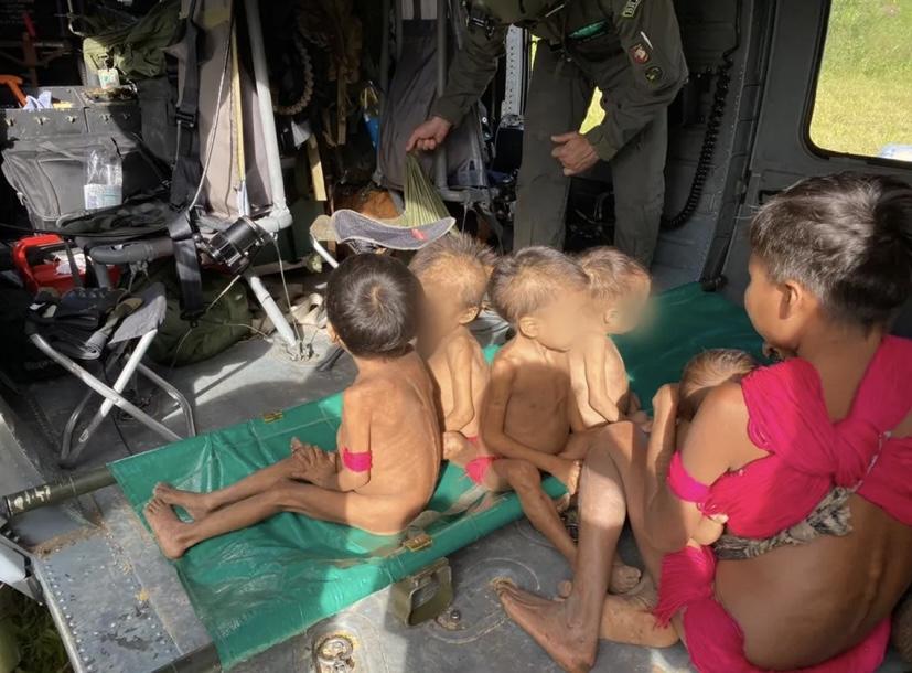 Mais de mil indígenas Yanomami em estado grave foram resgatados nos últimos dias, diz secretário