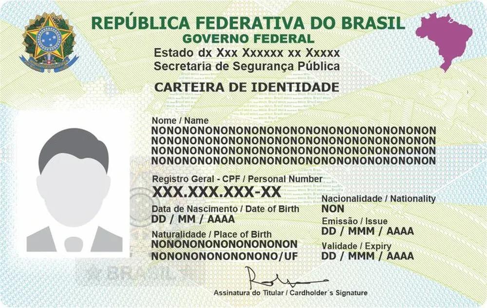 Nova carteira de identidade será emitida sem informação sobre sexo
