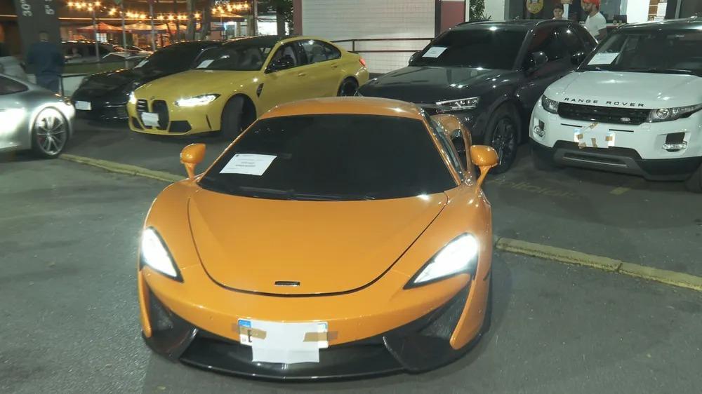 Ferrari, McLaren, Porsches e Fiat Uno: veja lista de R$ 25 milhões em veículos que eram usados por facção
