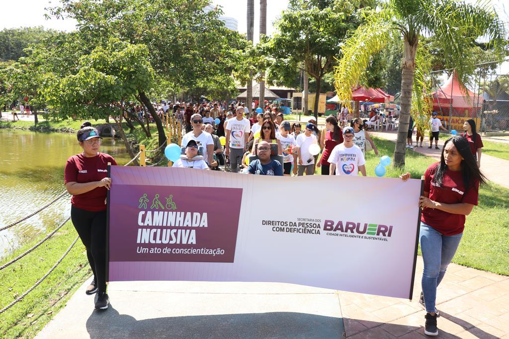 Caminhada inclusiva e Azul da SDPD acontece neste sábado no Parque Dom José; participe