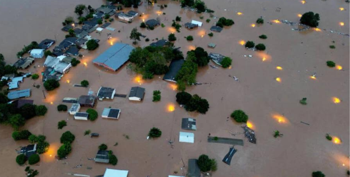 Alerta sobre temporais e ventos fortes no Rio Grande do Sul nesta terça-feira (8)