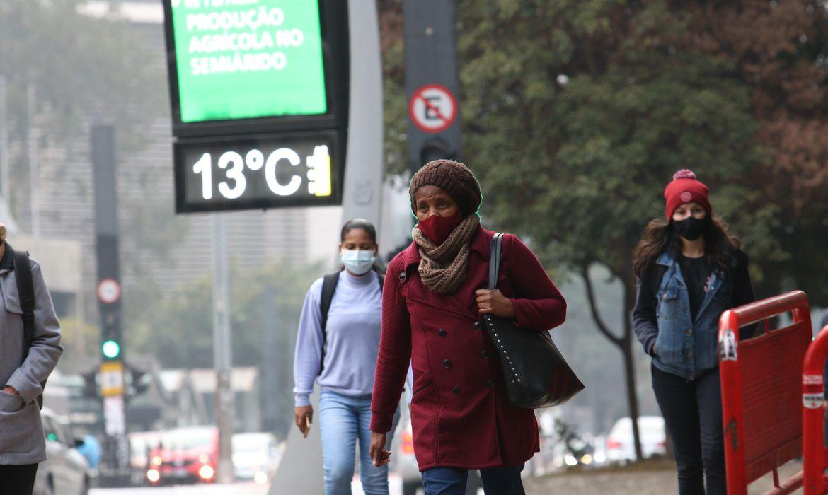 Com -1,7°C, cidade de São Paulo registra uma das menores temperaturas da história