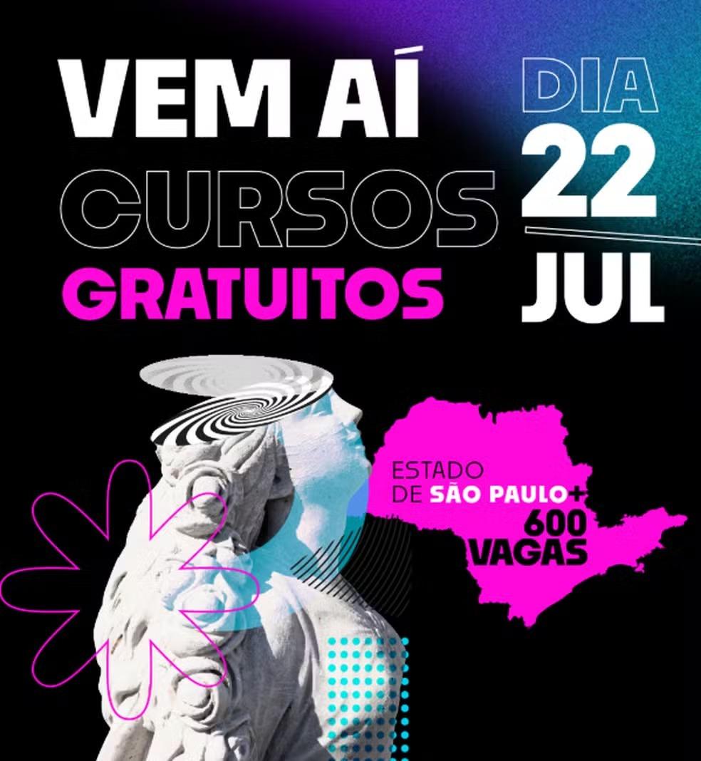 Programa abre inscrições para cursos voltados ao setor cultural em SP; são mais de 600 vagas