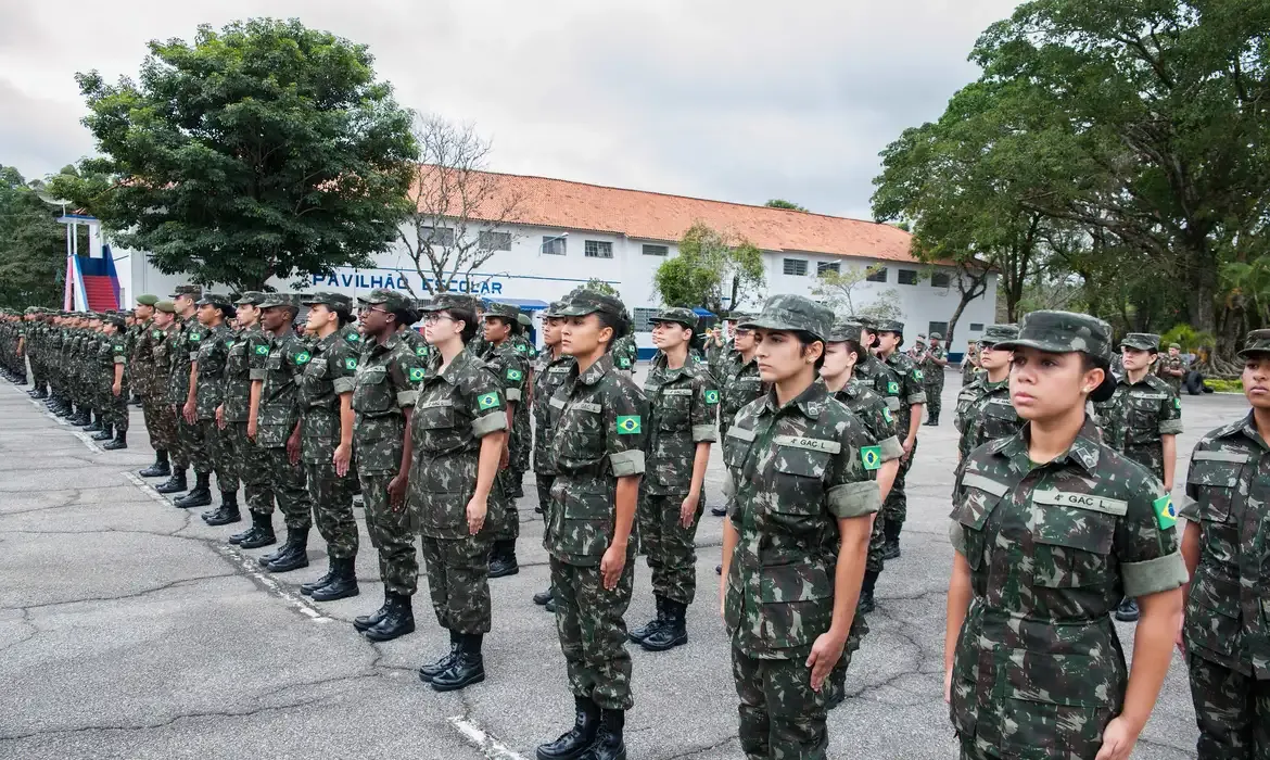 Seleção complementar do serviço militar feminino termina nesta sexta