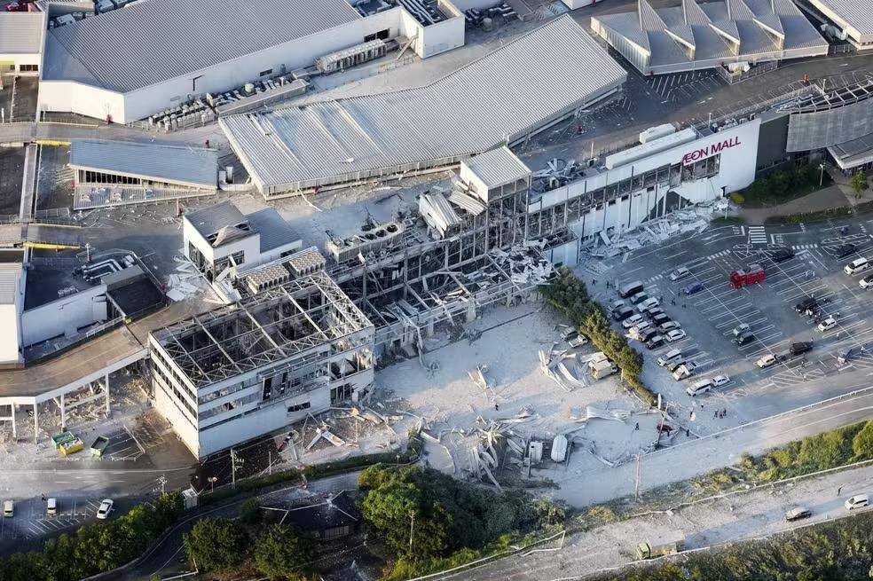 Terremoto no Japão: explosão em shopping deixa mortos, diz imprensa local