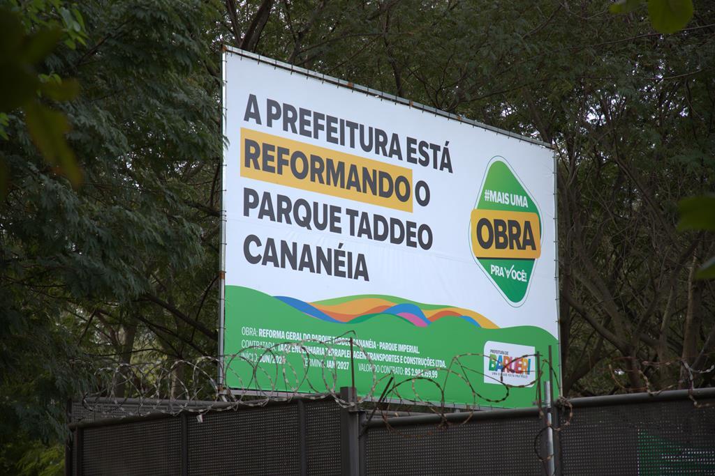 Prefeitura de Barueri realiza ampla reforma no Parque Taddeo Cananéia
